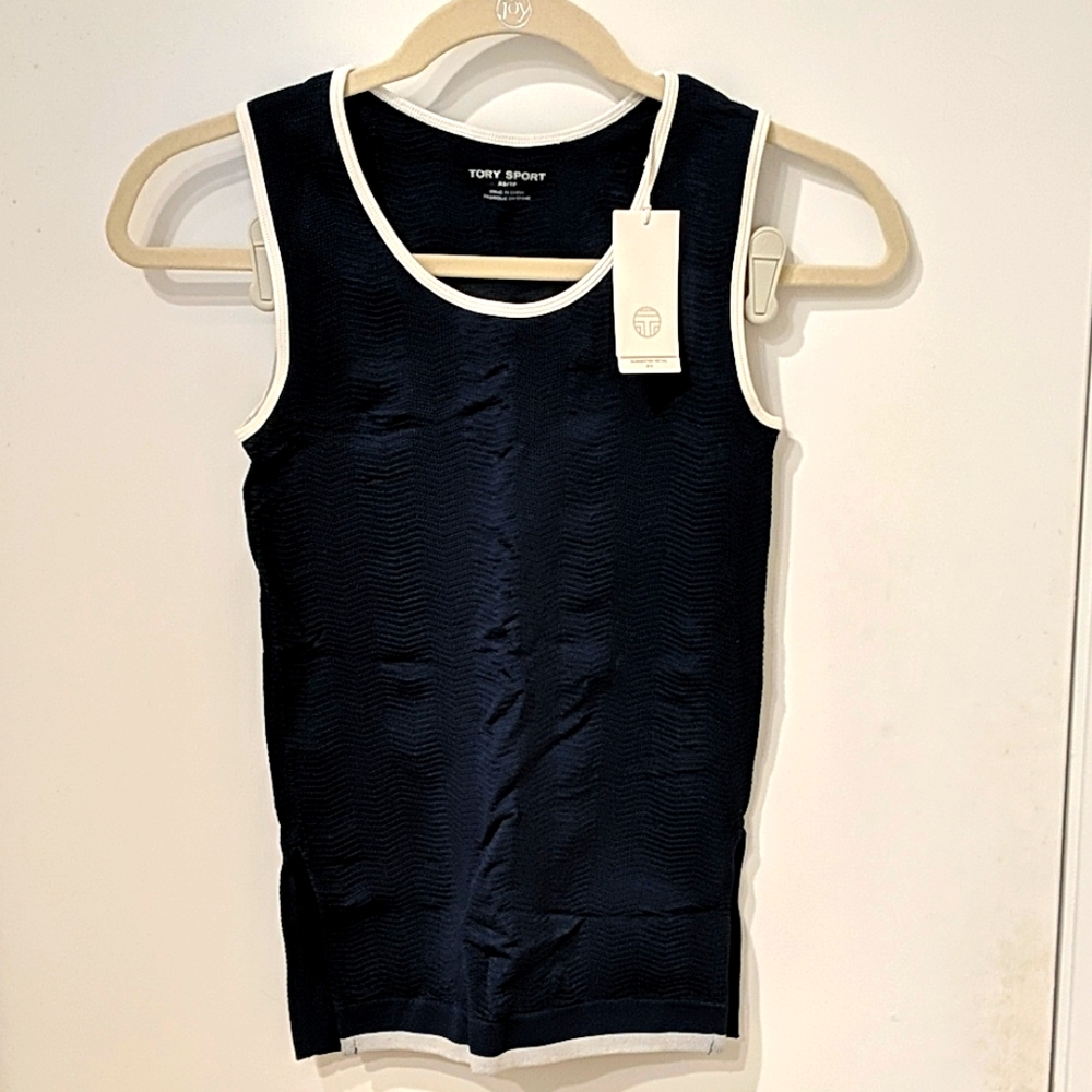 Tory Burch Sport Seamless Side Slit Tank